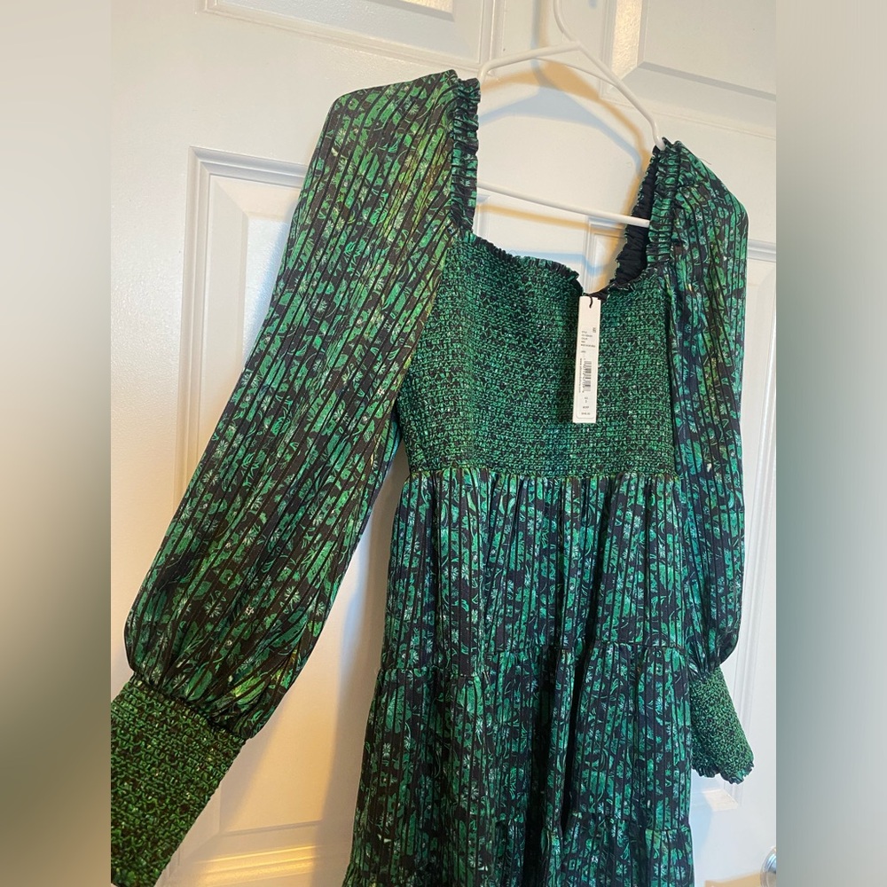 alice + olivia Rowen‎ floral-print mini dress size S NWT - Picture 12 of 15